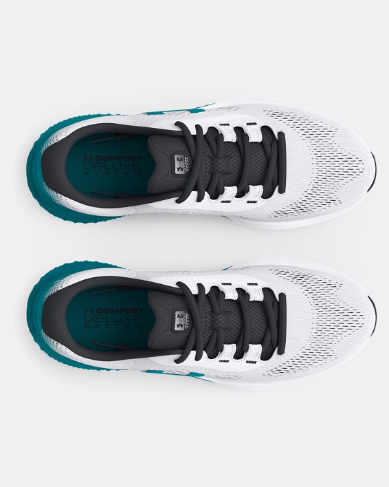 Men's UA Rogue 4 Running Shoes, White, pdpMainDesktop image number 2